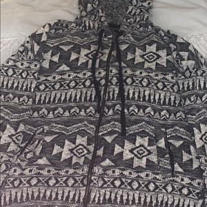 American eagle hooded zip up